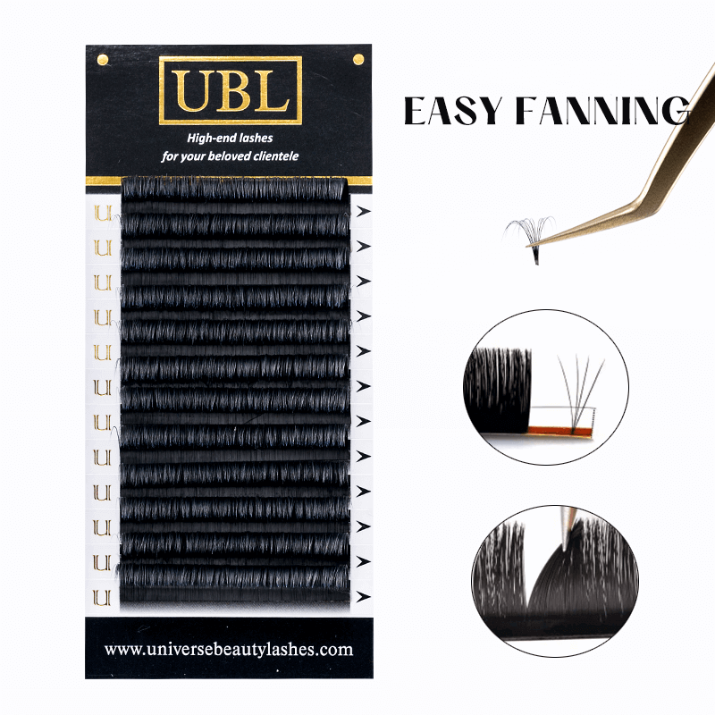 Easy fan lashes