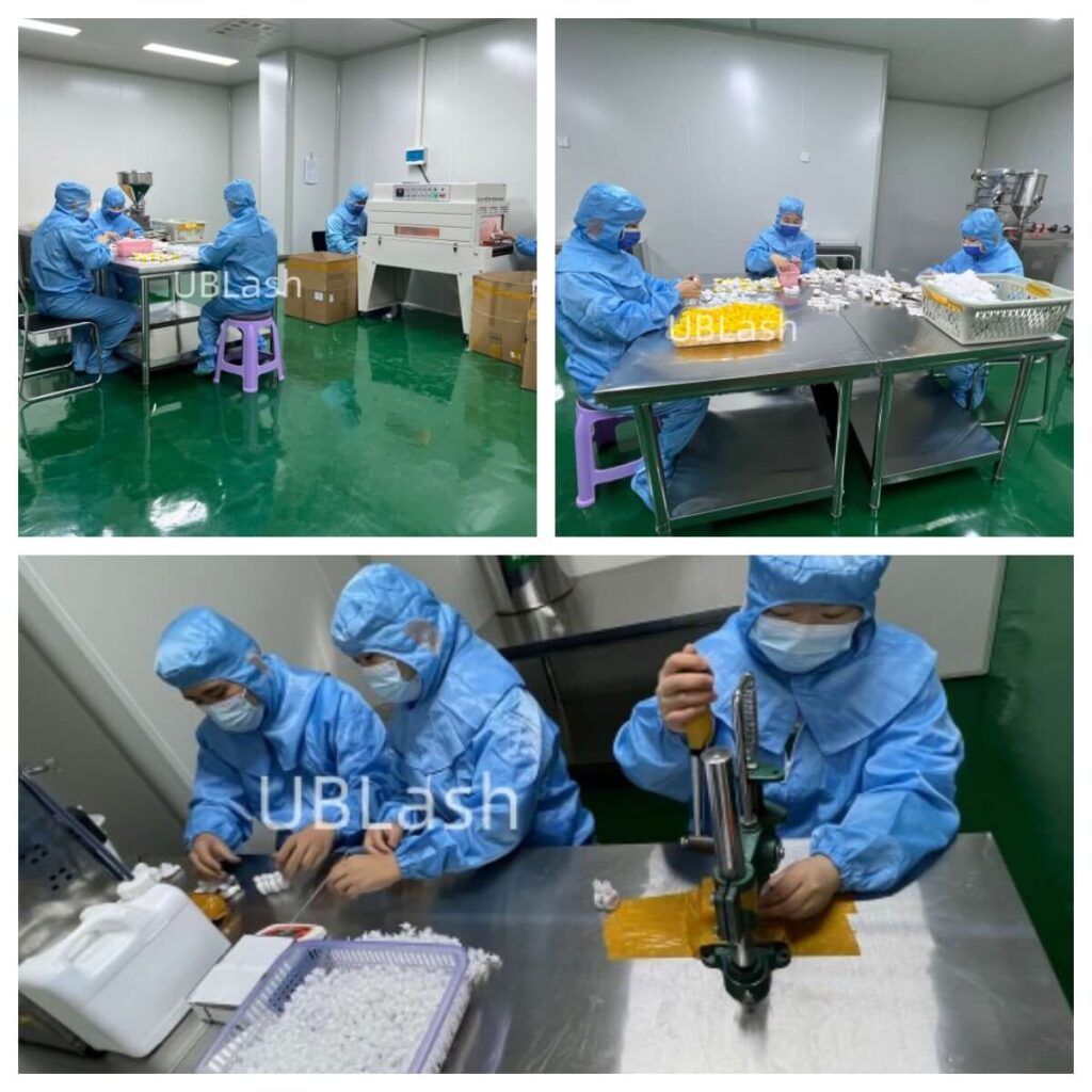 lash glue production procedure