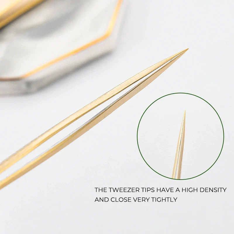 lash tweezers with high precision