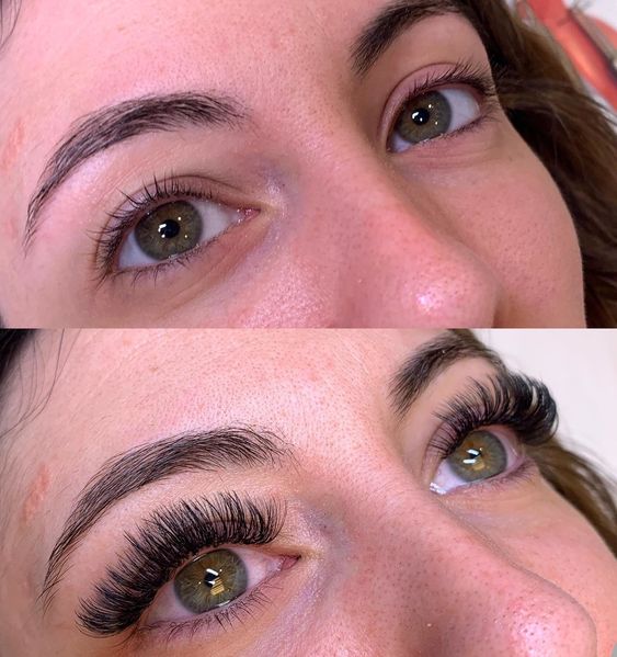 regular volume lash extensions