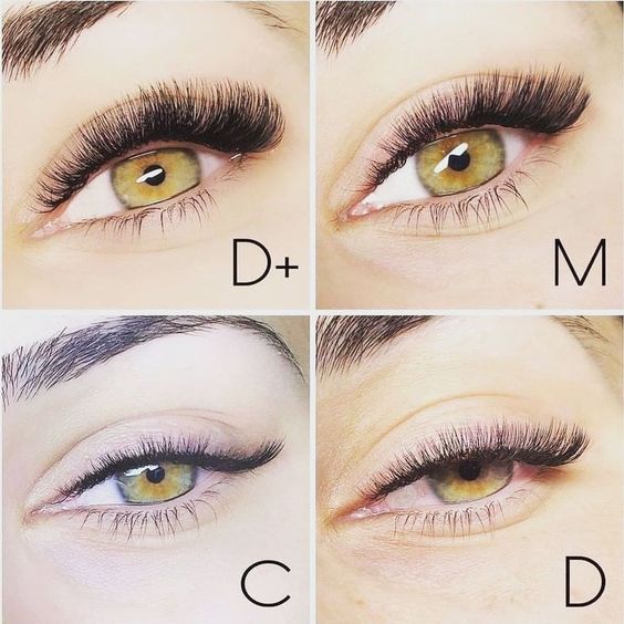 different eyeshape for lash extensions