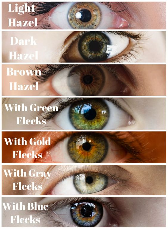 different eye colors