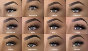 Eyelash Extension types