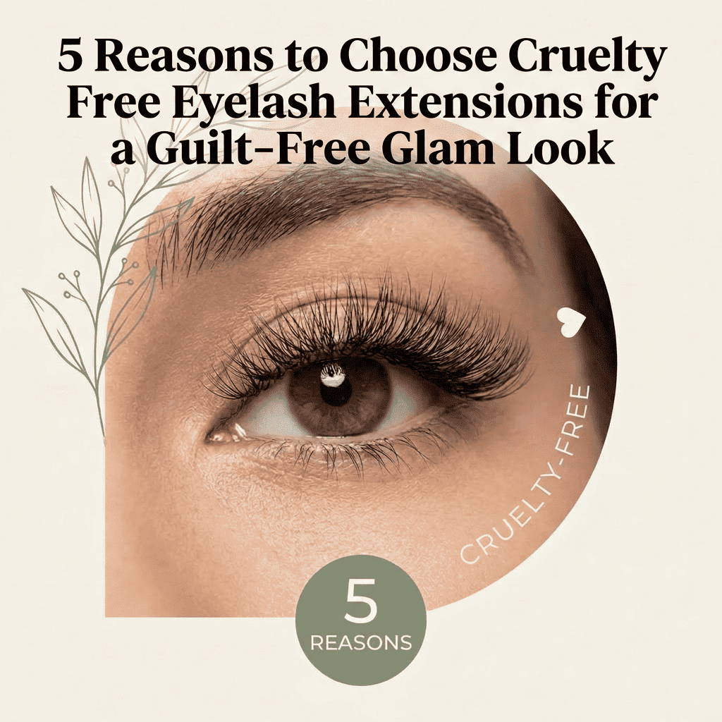 5 Reasons to Choose Cruelty Free Eyelash Extensions for a Guilt-Free Glam Look