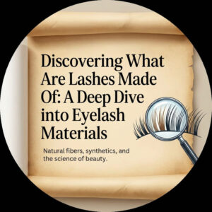 Discovering What Are Lashes Made Of: A Deep Dive into Eyelash Materials