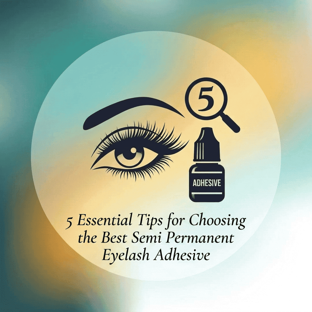 5 Essential Tips for Choosing the Best Semi Permanent Eyelash Adhesive