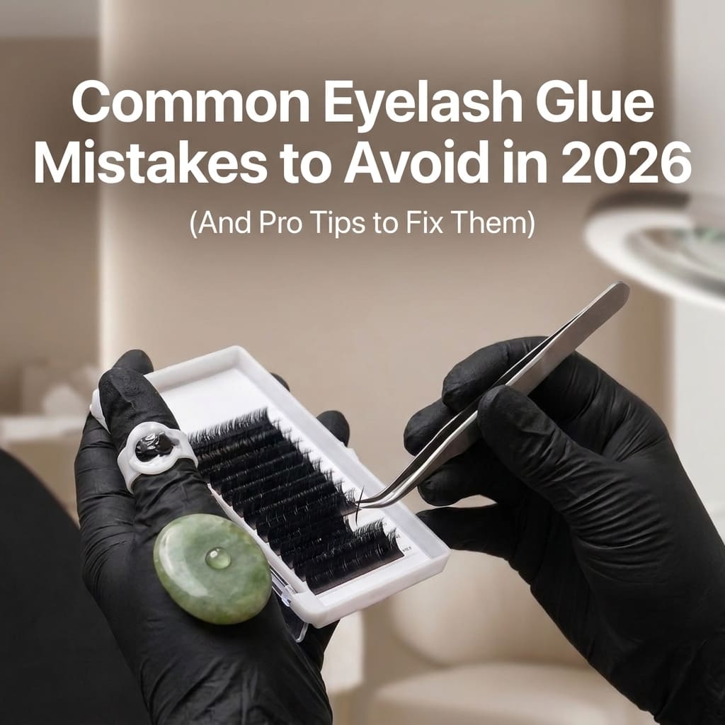 Common Eyelash Glue Mistakes to Avoid in 2026 (And Pro Tips to Fix Them)
