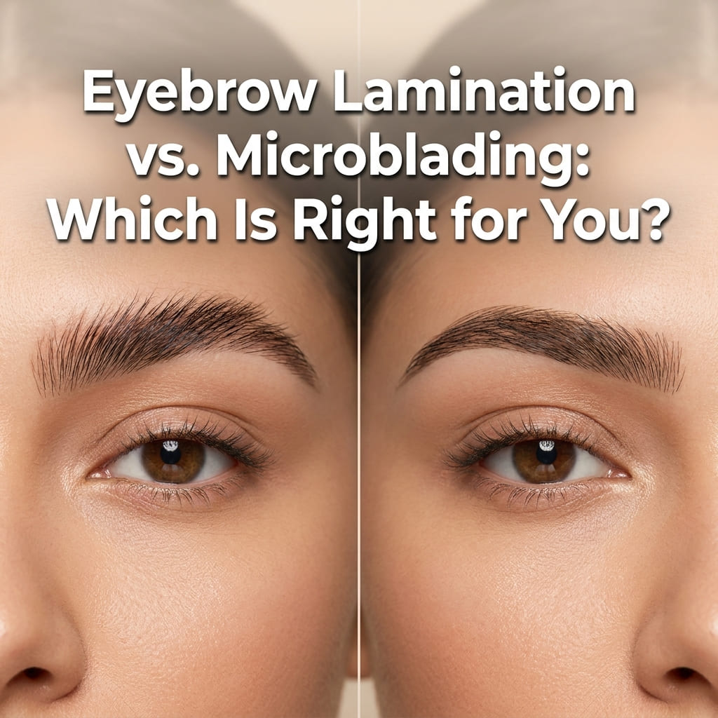 Eyebrow Lamination vs. Microblading: Which Is Right for You?
